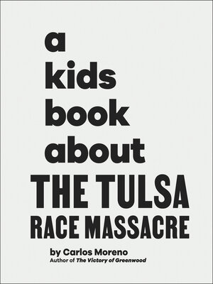 A Kids Book About the Tulsa Race Massacre - ebook